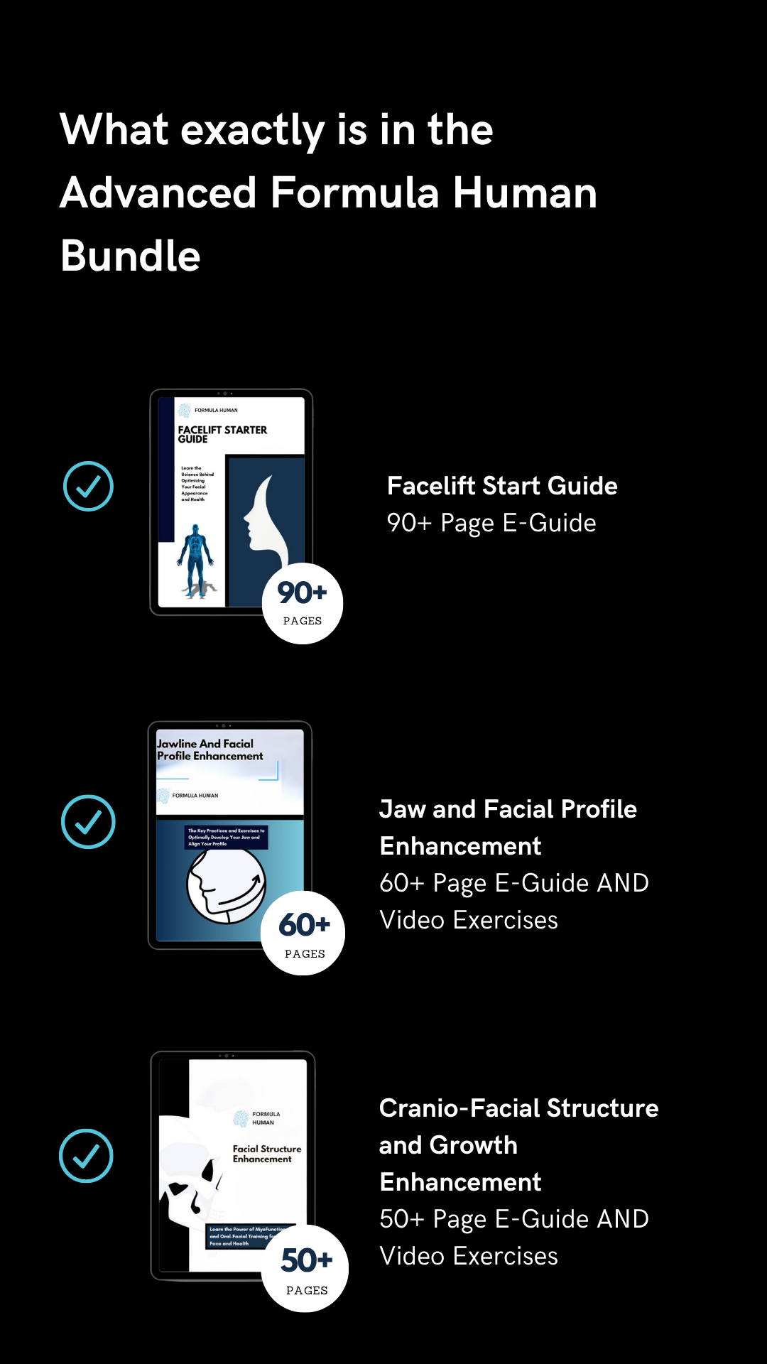 The Advanced Formula Human Bundle